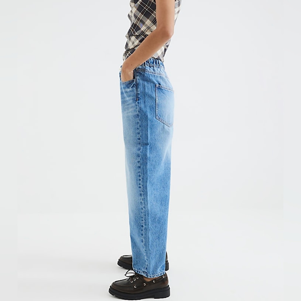 ✨️ Barrel Leg River Island Light Blue Jeans